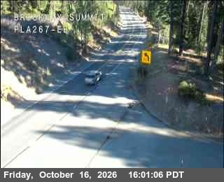Hwy 267 at Brockway Summit, SR-267 at 16:00 on 2026-10-16