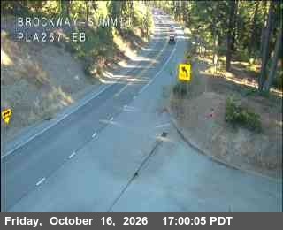 Hwy 267 at Brockway Summit, SR-267 at 17:00 on 2026-10-16