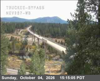 Hwy 267 at Truckee Bypass, SR-267 at 15:00 on 2026-10-04