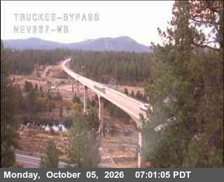 Hwy 267 at Truckee Bypass, SR-267 at 07:00 on 2026-10-05