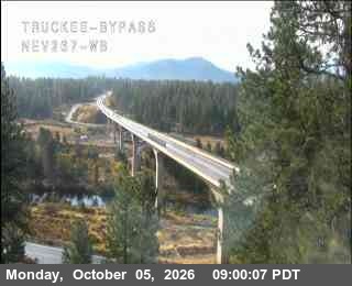 Hwy 267 at Truckee Bypass, SR-267 at 09:00 on 2026-10-05