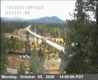 Hwy 267 at Truckee Bypass, SR-267 at 14:00 on 2026-10-05