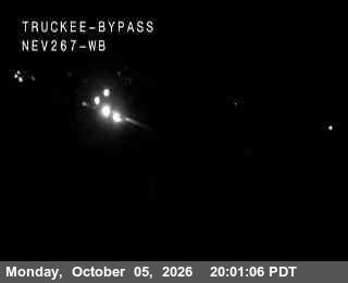 Hwy 267 at Truckee Bypass, SR-267 at 20:00 on 2026-10-05