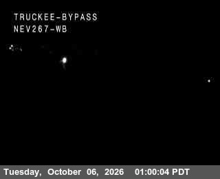 Hwy 267 at Truckee Bypass, SR-267 at 01:00 on 2026-10-06