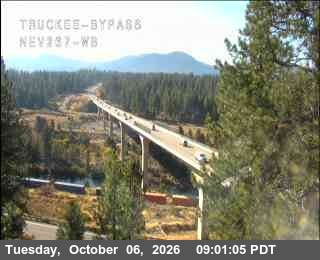 Hwy 267 at Truckee Bypass, SR-267 at 09:00 on 2026-10-06