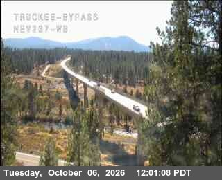 Hwy 267 at Truckee Bypass, SR-267 at 12:00 on 2026-10-06