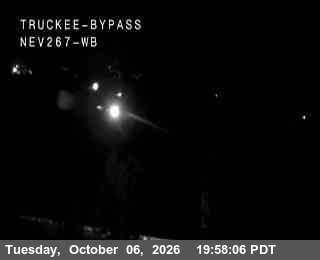 Hwy 267 at Truckee Bypass, SR-267 at 20:00 on 2026-10-06