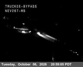 Hwy 267 at Truckee Bypass, SR-267 at 21:00 on 2026-10-06
