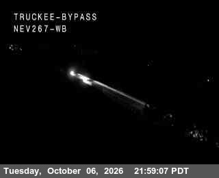 Hwy 267 at Truckee Bypass, SR-267 at 22:00 on 2026-10-06