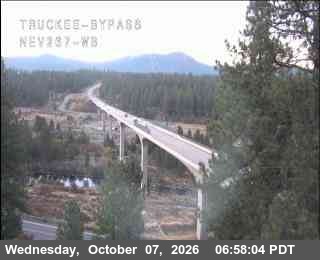 Hwy 267 at Truckee Bypass, SR-267 at 07:00 on 2026-10-07