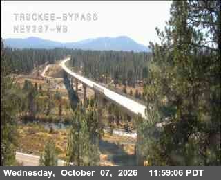 Hwy 267 at Truckee Bypass, SR-267 at 12:00 on 2026-10-07