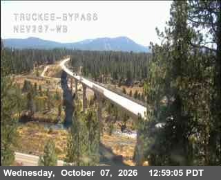 Hwy 267 at Truckee Bypass, SR-267 at 13:00 on 2026-10-07