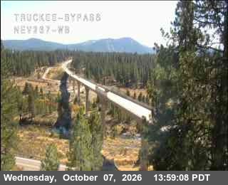 Hwy 267 at Truckee Bypass, SR-267 at 14:00 on 2026-10-07