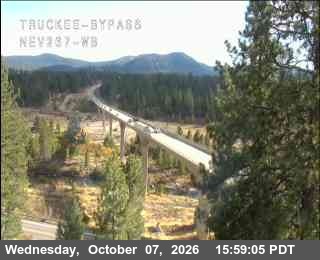 Hwy 267 at Truckee Bypass, SR-267 at 16:00 on 2026-10-07