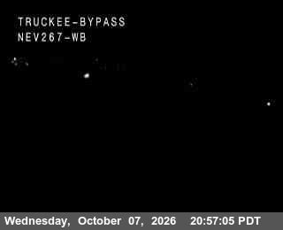 Hwy 267 at Truckee Bypass, SR-267 at 21:00 on 2026-10-07