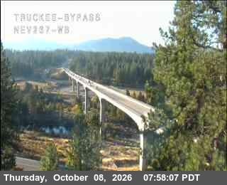 Hwy 267 at Truckee Bypass, SR-267 at 08:00 on 2026-10-08
