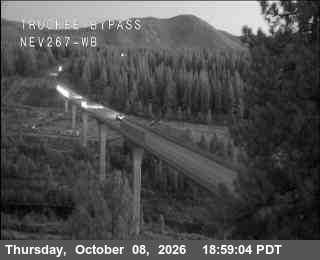 Hwy 267 at Truckee Bypass, SR-267 at 19:00 on 2026-10-08