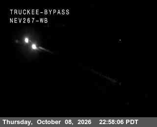 Hwy 267 at Truckee Bypass, SR-267 at 23:00 on 2026-10-08