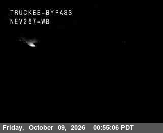 Hwy 267 at Truckee Bypass, SR-267 at 01:00 on 2026-10-09