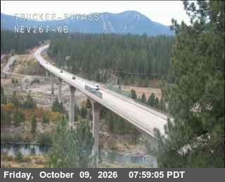 Hwy 267 at Truckee Bypass, SR-267 at 08:00 on 2026-10-09