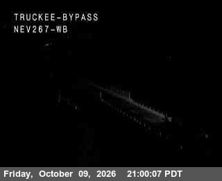 Hwy 267 at Truckee Bypass, SR-267 at 21:00 on 2026-10-09
