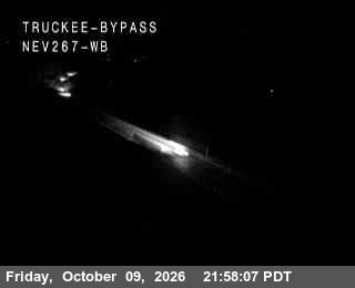 Hwy 267 at Truckee Bypass, SR-267 at 22:00 on 2026-10-09