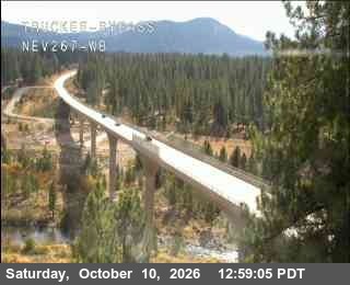 Hwy 267 at Truckee Bypass, SR-267 at 13:00 on 2026-10-10
