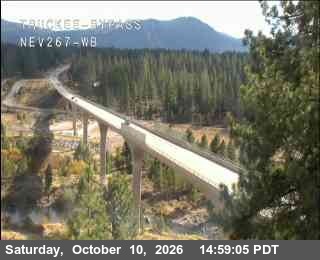 Hwy 267 at Truckee Bypass, SR-267 at 15:00 on 2026-10-10