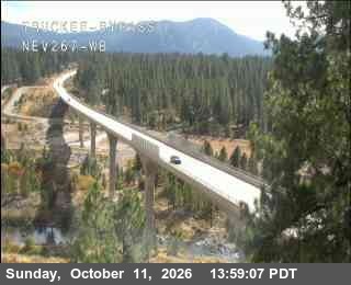 Hwy 267 at Truckee Bypass, SR-267 at 14:00 on 2026-10-11