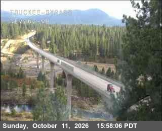 Hwy 267 at Truckee Bypass, SR-267 at 16:00 on 2026-10-11