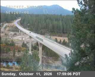 Hwy 267 at Truckee Bypass, SR-267 at 18:00 on 2026-10-11