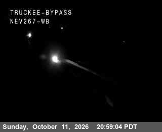 Hwy 267 at Truckee Bypass, SR-267 at 21:00 on 2026-10-11