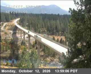 Hwy 267 at Truckee Bypass, SR-267 at 14:00 on 2026-10-12