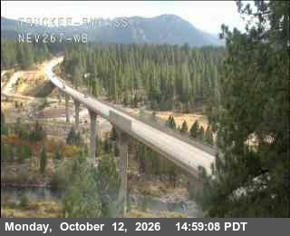 Hwy 267 at Truckee Bypass, SR-267 at 15:00 on 2026-10-12