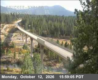 Hwy 267 at Truckee Bypass, SR-267 at 16:00 on 2026-10-12