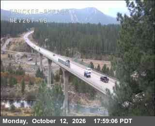 Hwy 267 at Truckee Bypass, SR-267 at 18:00 on 2026-10-12