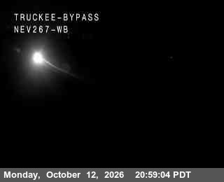 Hwy 267 at Truckee Bypass, SR-267 at 21:00 on 2026-10-12