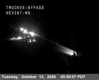 Hwy 267 at Truckee Bypass, SR-267 at 06:00 on 2026-10-13