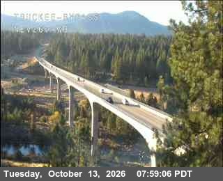Hwy 267 at Truckee Bypass, SR-267 at 08:00 on 2026-10-13