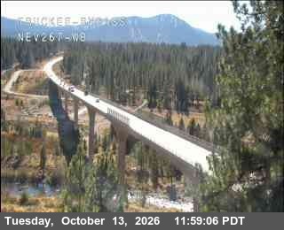 Hwy 267 at Truckee Bypass, SR-267 at 12:00 on 2026-10-13