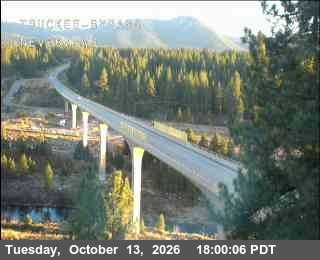 Hwy 267 at Truckee Bypass, SR-267 at 18:00 on 2026-10-13
