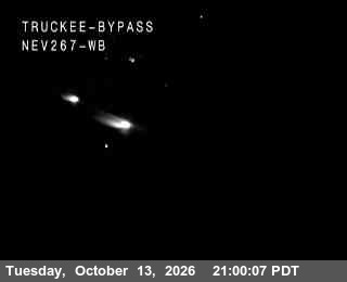 Hwy 267 at Truckee Bypass, SR-267 at 21:00 on 2026-10-13