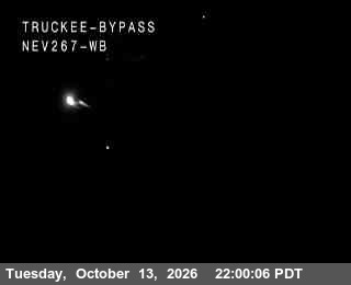 Hwy 267 at Truckee Bypass, SR-267 at 22:00 on 2026-10-13