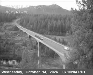 Hwy 267 at Truckee Bypass, SR-267 at 07:00 on 2026-10-14