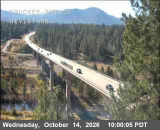 Hwy 267 at Truckee Bypass, SR-267 at 10:00 on 2026-10-14