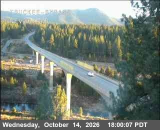 Hwy 267 at Truckee Bypass, SR-267 at 18:00 on 2026-10-14