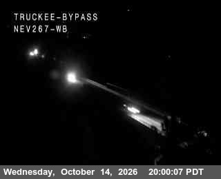 Hwy 267 at Truckee Bypass, SR-267 at 20:00 on 2026-10-14