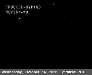 Hwy 267 at Truckee Bypass, SR-267 at 21:00 on 2026-10-14