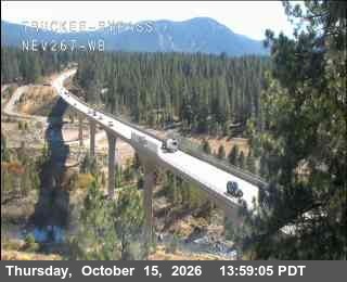 Hwy 267 at Truckee Bypass, SR-267 at 14:00 on 2026-10-15