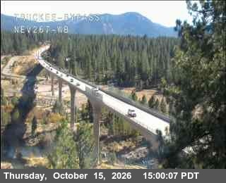 Hwy 267 at Truckee Bypass, SR-267 at 15:00 on 2026-10-15